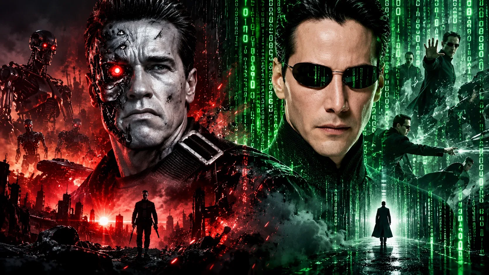 The Terminator (James Cameron, 1984), Matrix (Wachowski kardeşler, 1999)